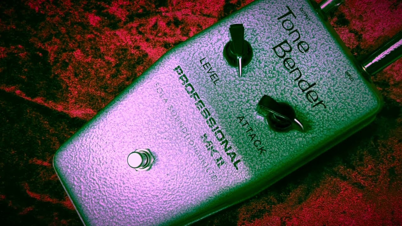 D.A.M SOLA SOUND TONE BENDER MKII Mullard OC84 - Sound Check