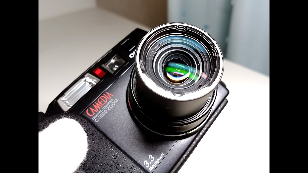OLYMPUS CAMEDIA C-3030 ZOOM Digital Camera - YouTube