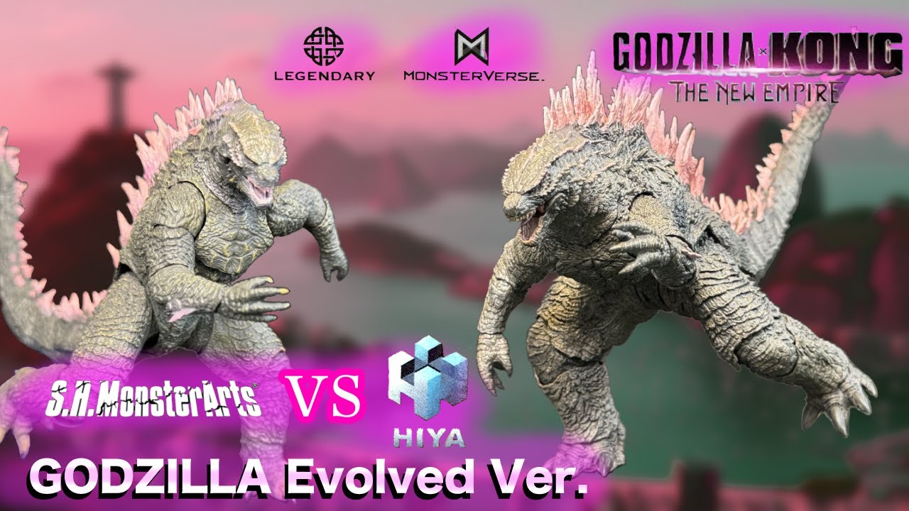 HIYA TOYS EXQUISITE BASIC GODZILLA Evolved Ver. Review [Hiya Toys