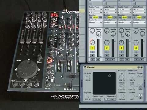 MIDI Shift Function on Allen & Heath Xone:4D - YouTube