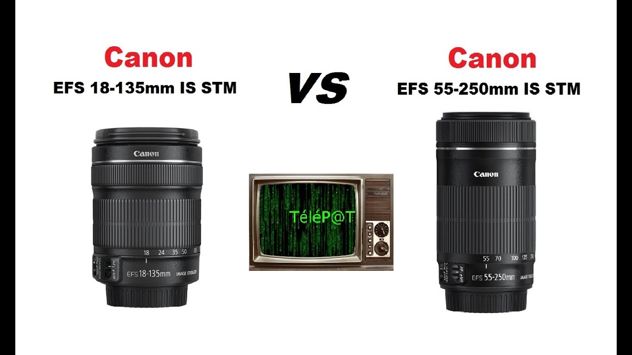 TéléPaT Multimédia : Canon EF-S 55-250mm IS STM VS 18-135mm IS STM