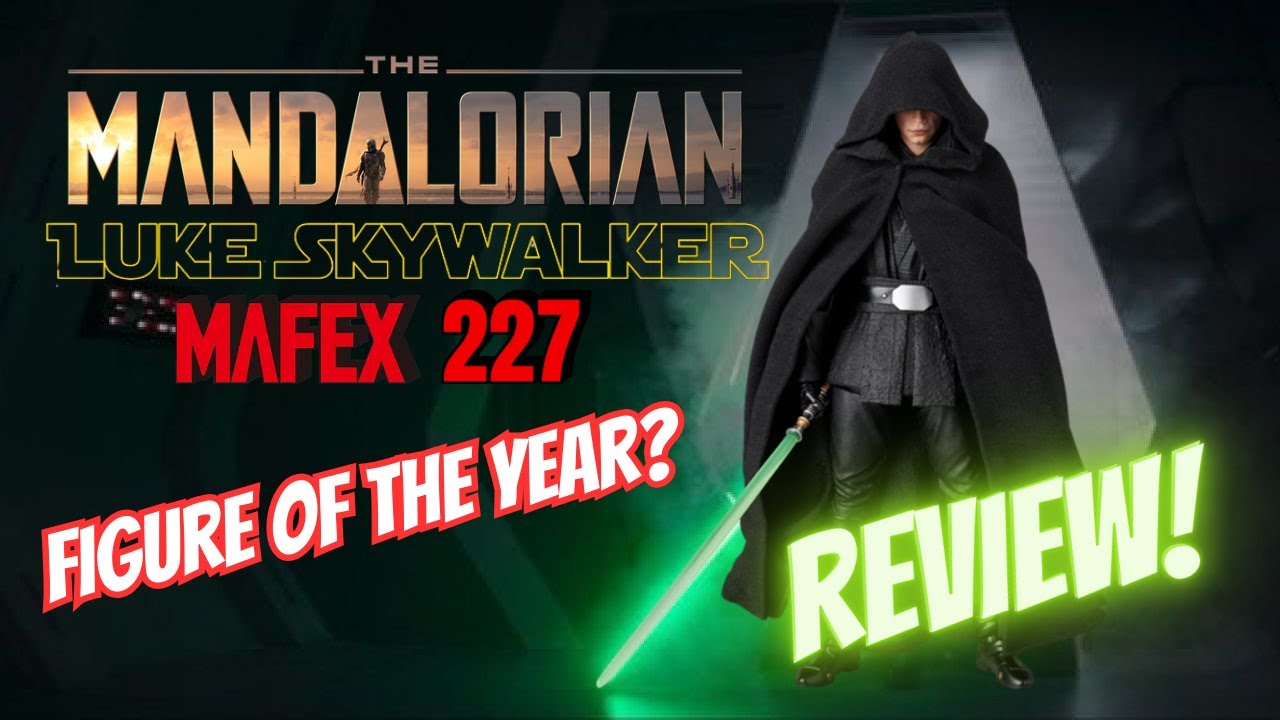 MAFEX 227 Mandalorian Luke Skywalker - REVIEW - YouTube