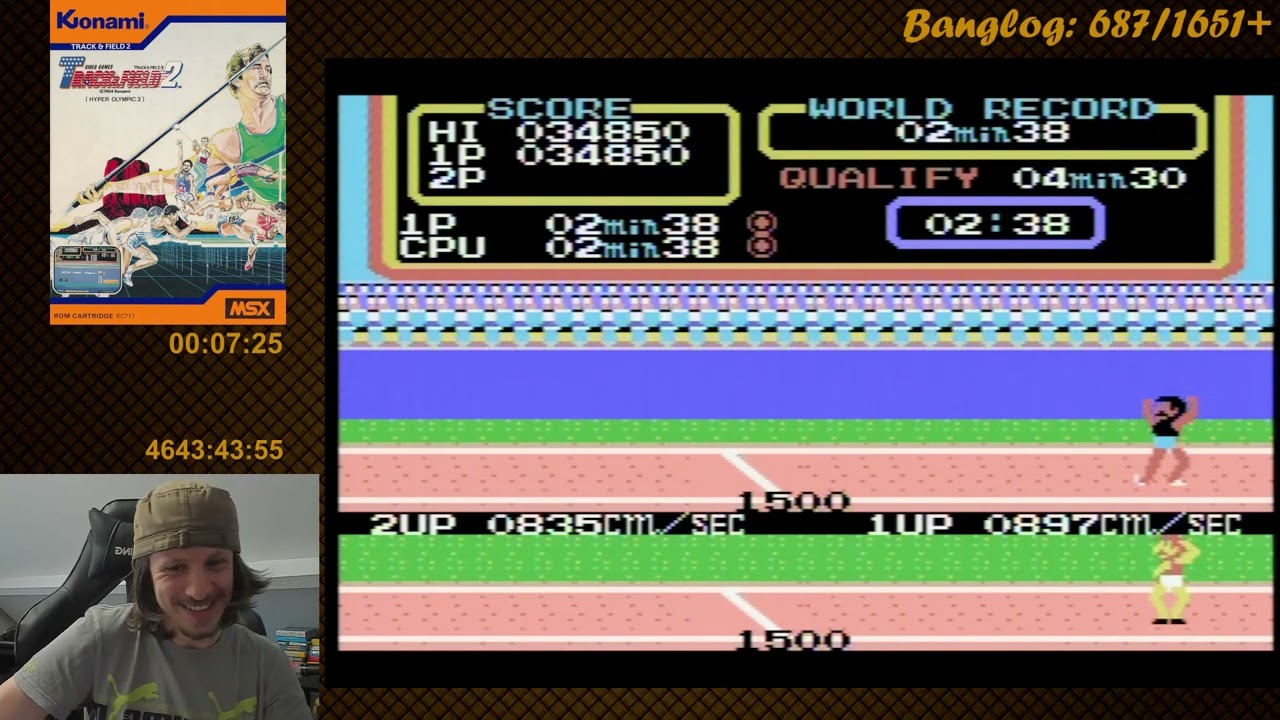 Hyper Olympic 2 (MSX) - Full Playthrough - YouTube