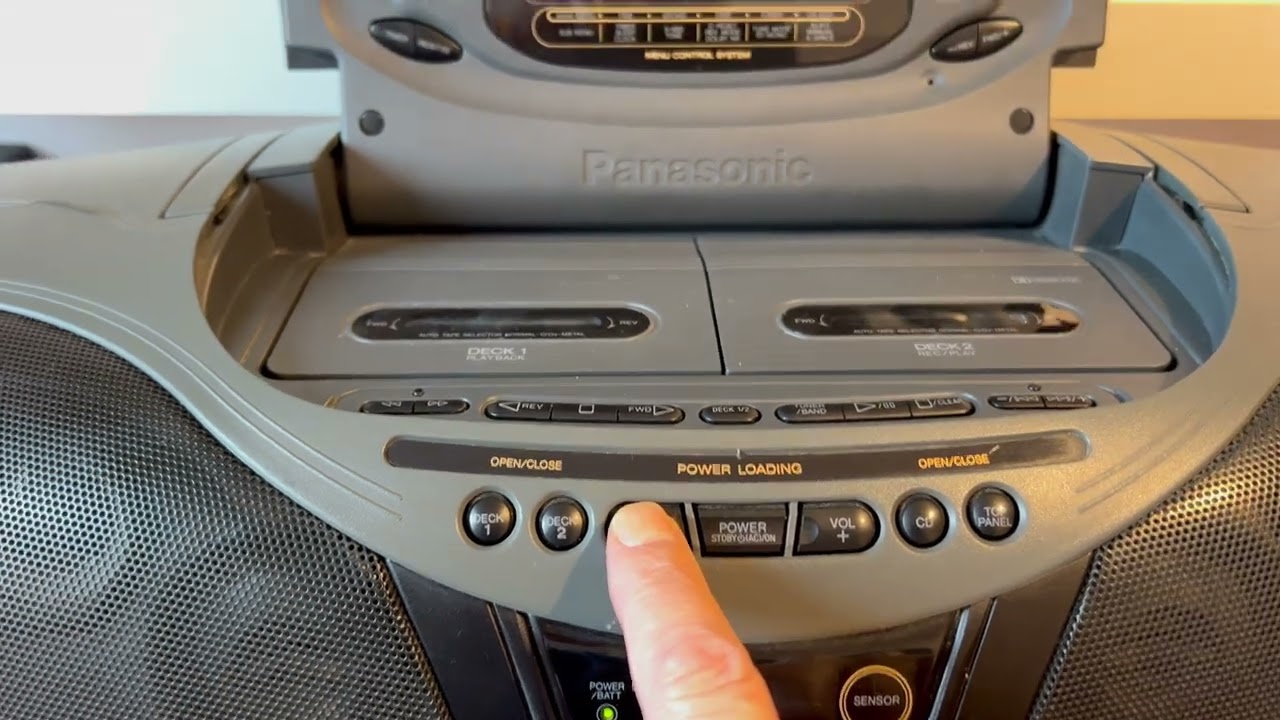 Panasonic Cobra RX-DT75 - YouTube