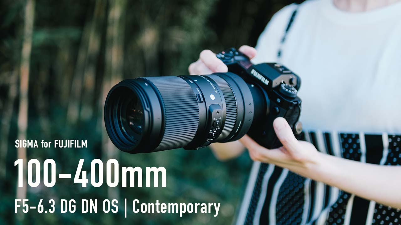 Full-frame lenses now available in X mount! SIGMA 100-400mm F5-6.3