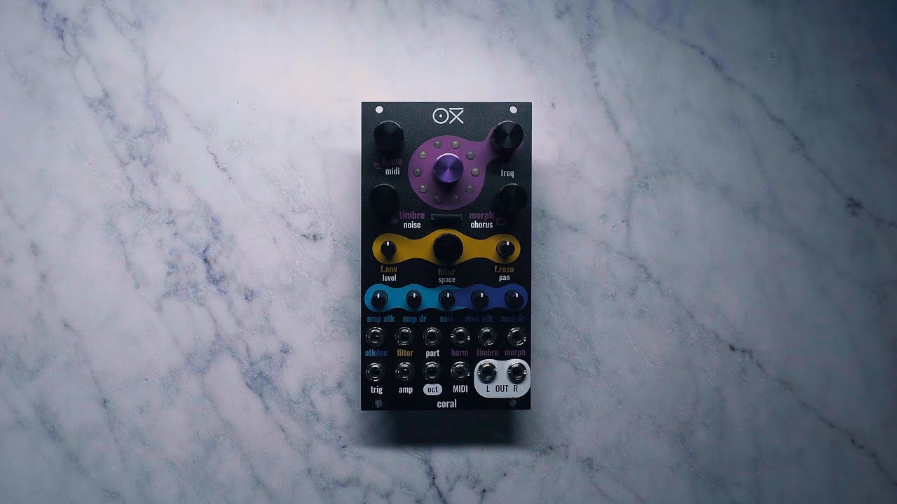 み*お様 Oxi Coral モジュラーシンセサイザー OXI Coral Polyphonic