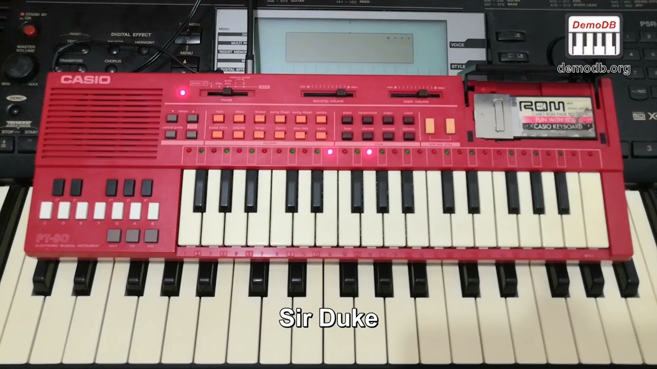 CASIO ROM PACK RO-201【Fun with Your Casio Keyboard】PT-80 Auto