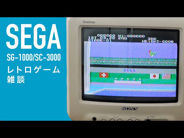 SEGA レトロレア・ゲームカタログ。【昭和ノスタルジー セガの古い