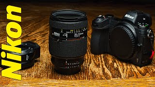 Nikon 35-70mm f2.8 AF-D Nikkor Lens Review on a Nikon Z6 - YouTube