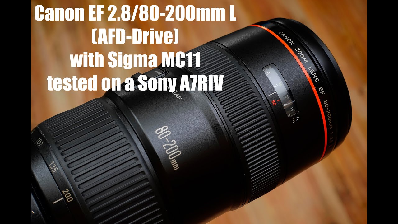 Vintage Canon EF 2.8/80-200mm L meets 61 megapixels - the Magic