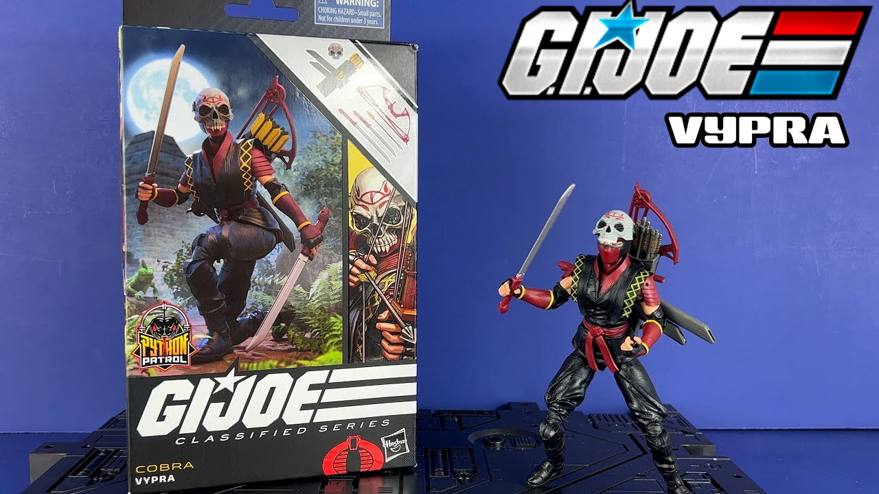 G.I. Joe Classified #88 Python Patrol VYPRA Review - YouTube