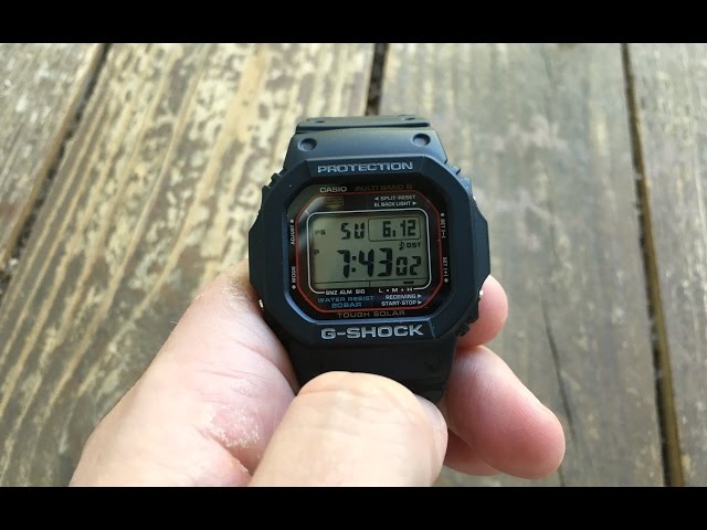 The Casio G-Shock GWM5610 Wristwatch: The Full Nick Shabazz Review