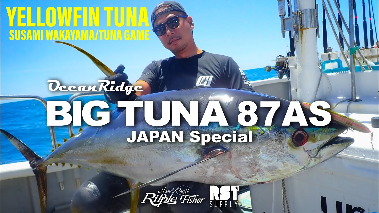 BIG TUNA 87AS JAPAN Special / Yellowfin Tuna Game in SUSAMI - YouTube