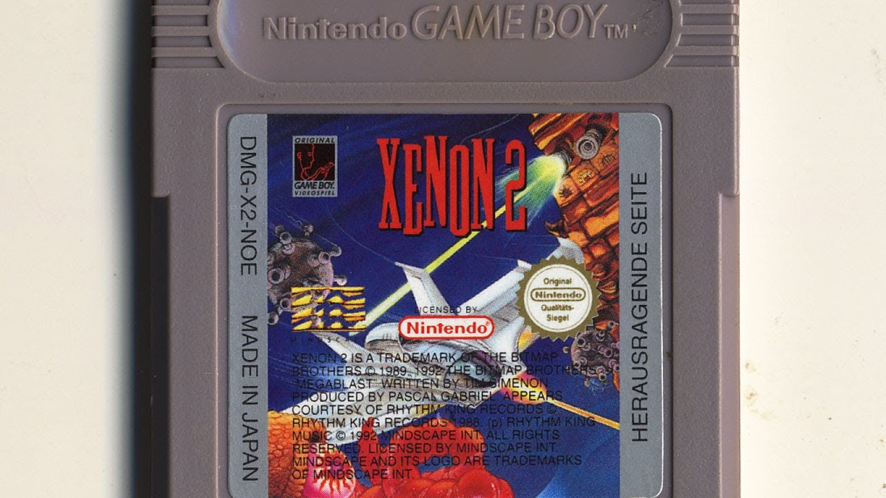 Classic Game Room - XENON 2 MEGABLAST review for Game Boy - YouTube