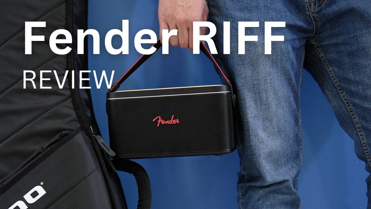 Fender Riff Bluetooth Speaker Tested - YouTube