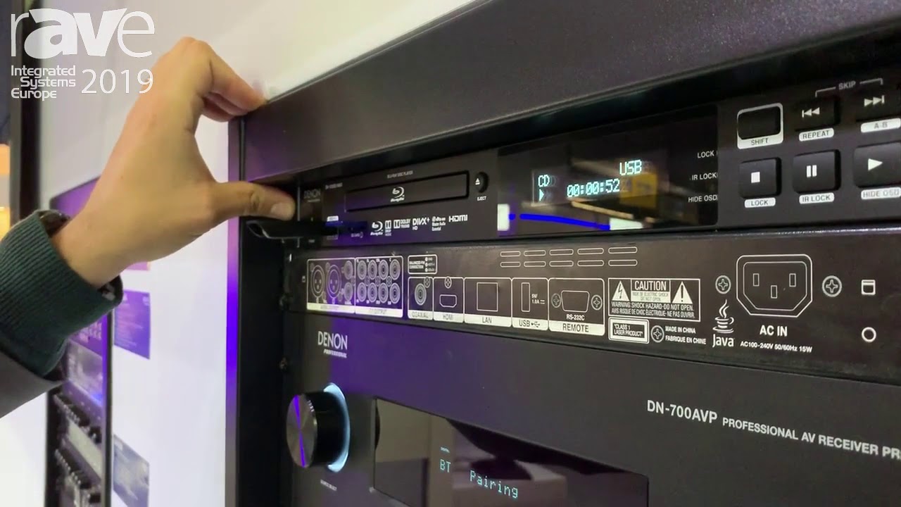 ISE 2019: Denon Professional Shows DN-500BD MKII All-in-One Blue