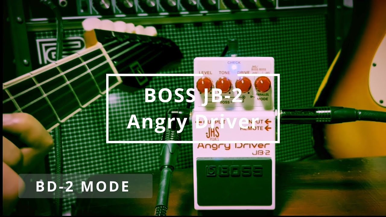BOSS JB-2 Angry Driverをレビュー！一台で多彩なサウンドメイクが