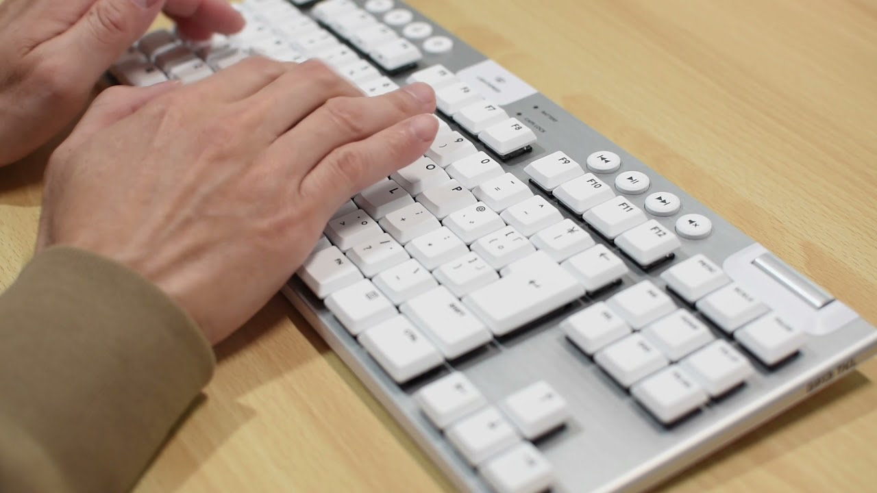 ロジクール「G913 TKL」タクタイル（茶軸） - Typing Sound - YouTube