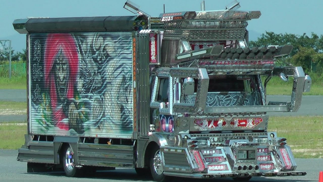 デコトラ エンドラスト 勇弥丸さん アートトラック - YouTube