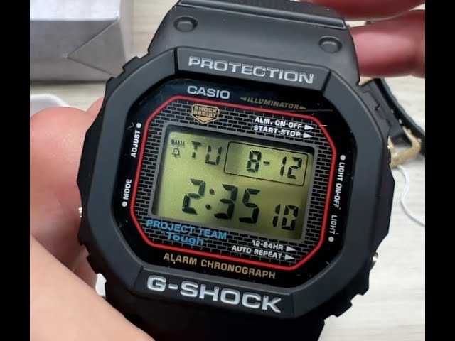 Casio G-Shock DW-5040PG-1 • 40th Anniversary “Recrystallized