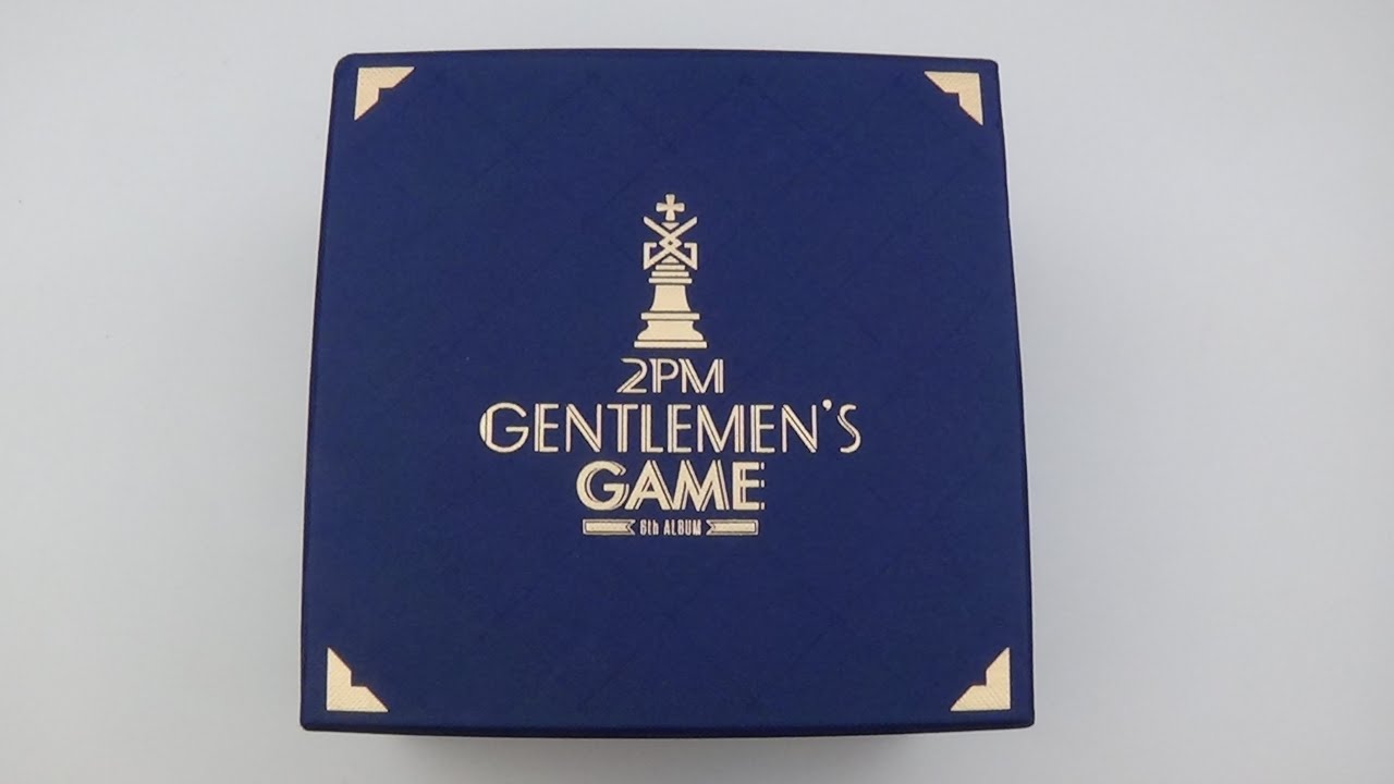 Unboxing 2PM 투피엠 6th Studio Album Gentlemen's Game (Limited