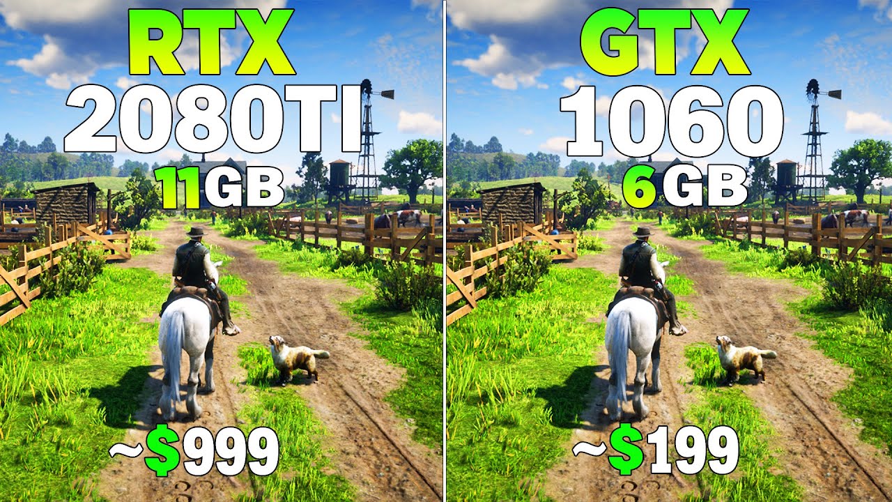 RTX 2080 Tİ vs GTX 1060 - Test in 8 Games - YouTube