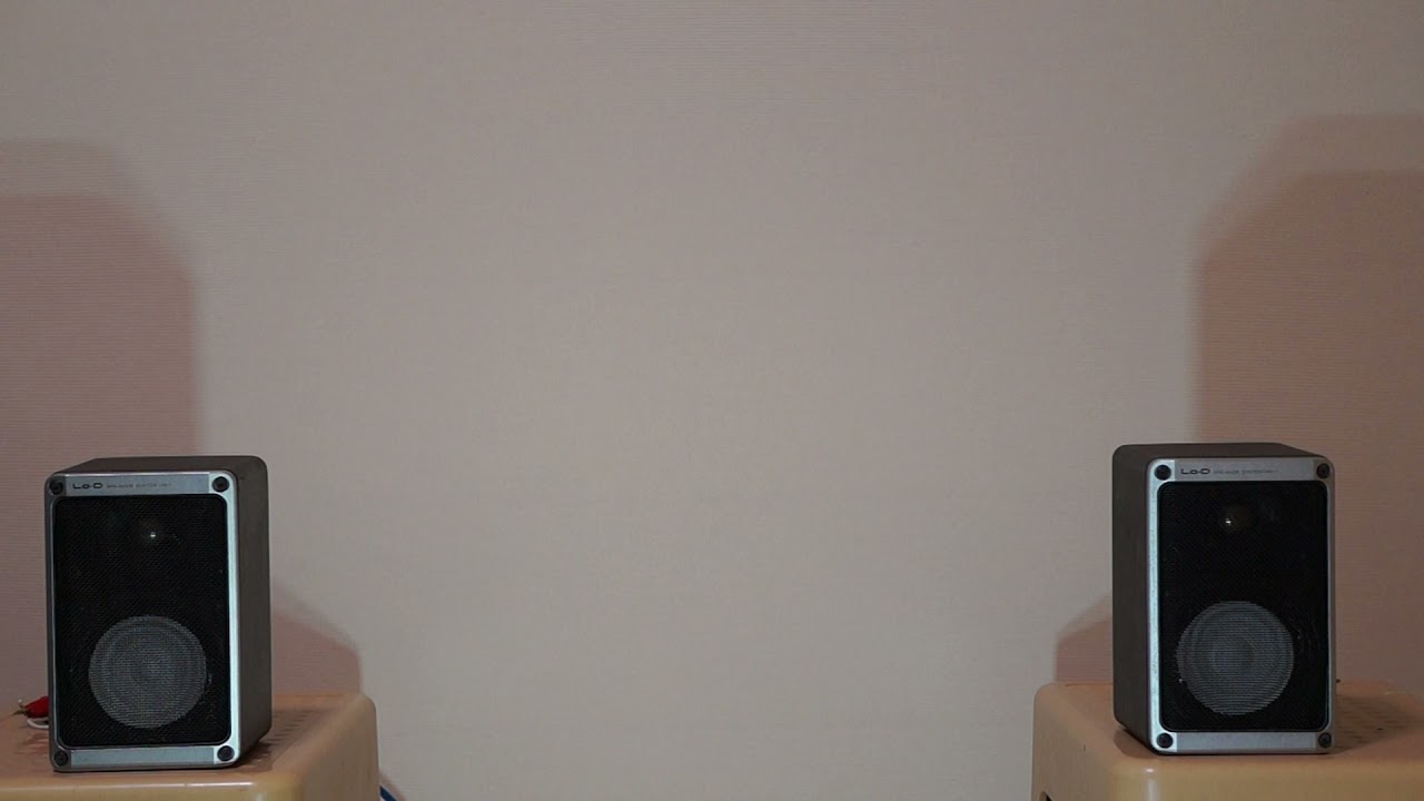 LO -D 小型スピーカー HS -1 - YouTube