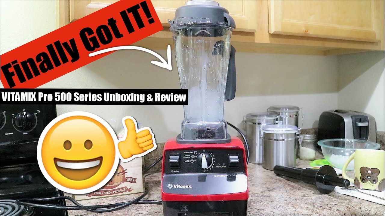 ℹVITAMIX Professional 500 Series | Unboxing & Product Review - YouTube