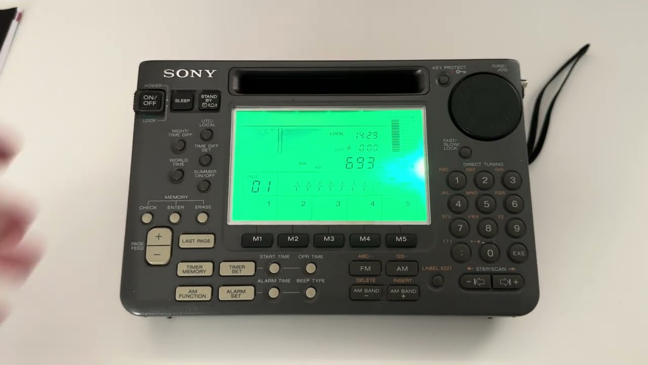 SONY ソニー ICF-SW55 短波ラジオ 音が小さいため要修理 値下げ不可