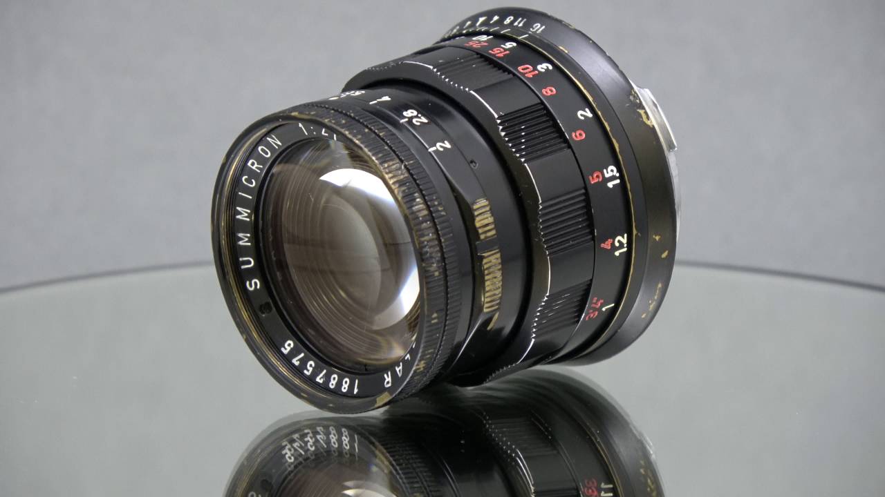 3717001271427】Leica (ライカ) ズミクロン M50mm F2 後期 ブラック