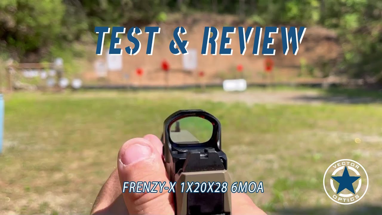 Vector Optics | Shoot With Frenzy-X 1X20X28 6MOA (SCRD-40) - YouTube