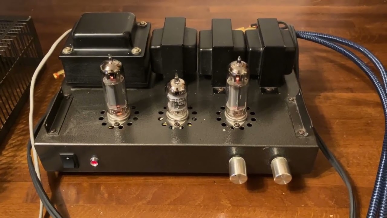 オーディオ試聴動画 三栄無線 SA-530A 真空管アンプ 6BQ5 EL84