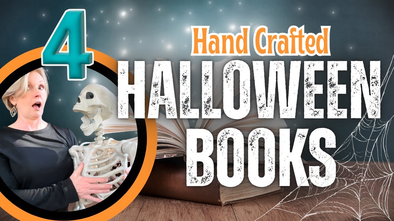 VINTAGE Style Halloween Fake Book Ideas Full of MAGIC - YouTube