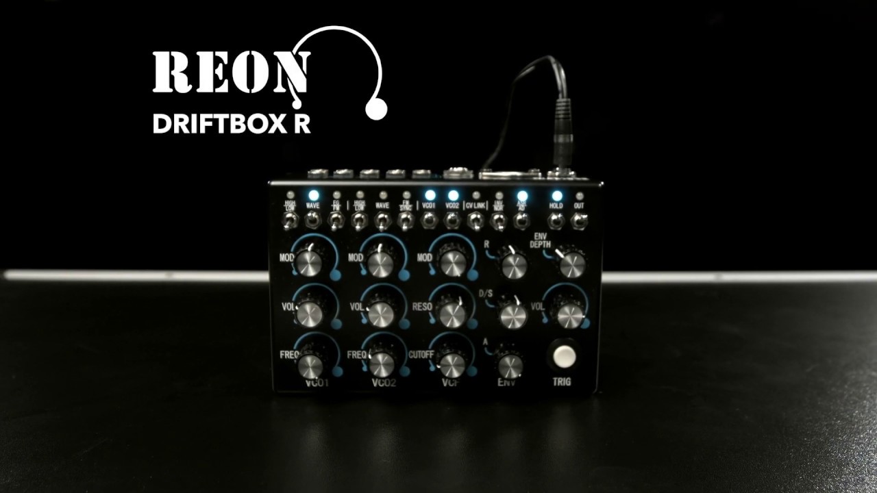 Reon Driftbox R MIDI Analog Synthesizer | Gear4music demo - YouTube