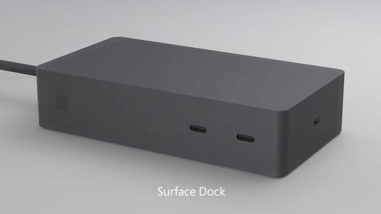 Microsoft Surface Dock 2 Review & Design Specs - YouTube