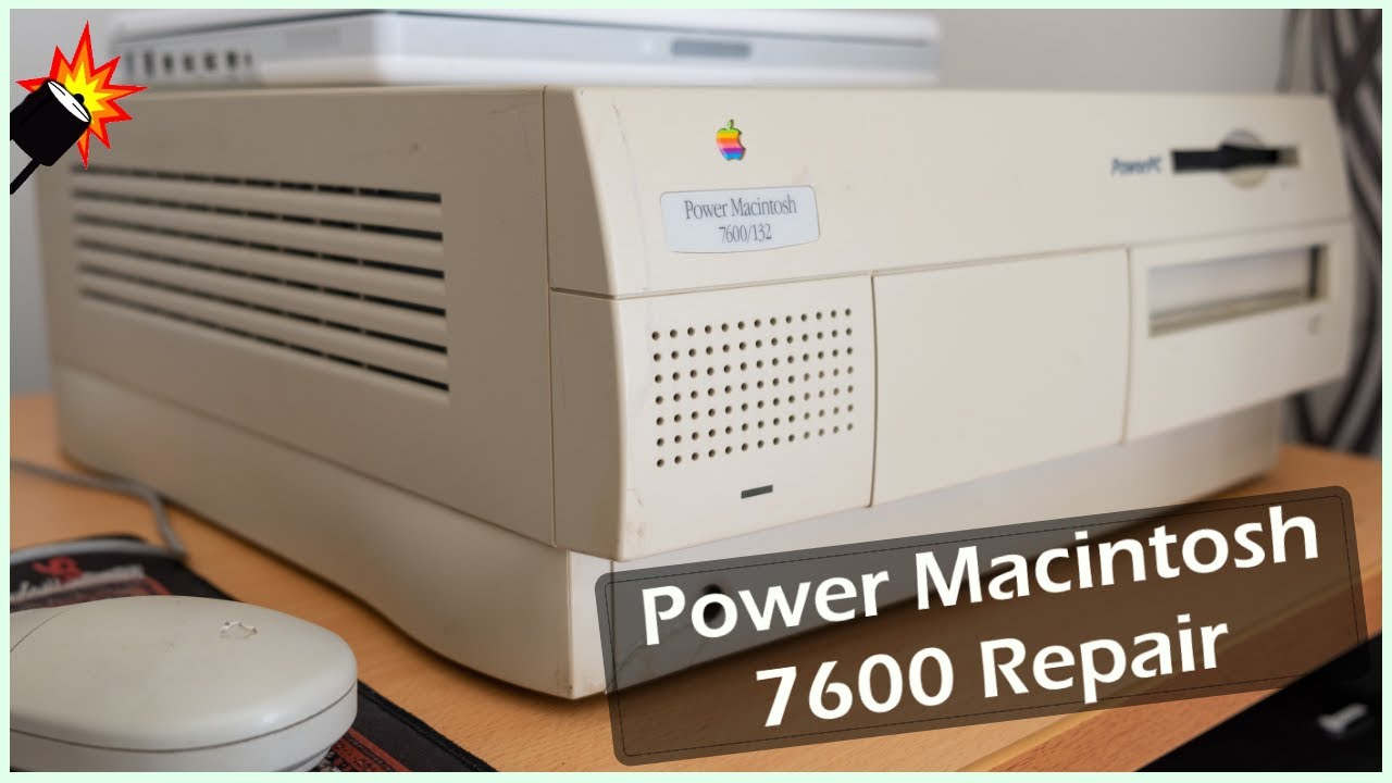 A Lengthily Repair | Power Macintosh 7600 - YouTube