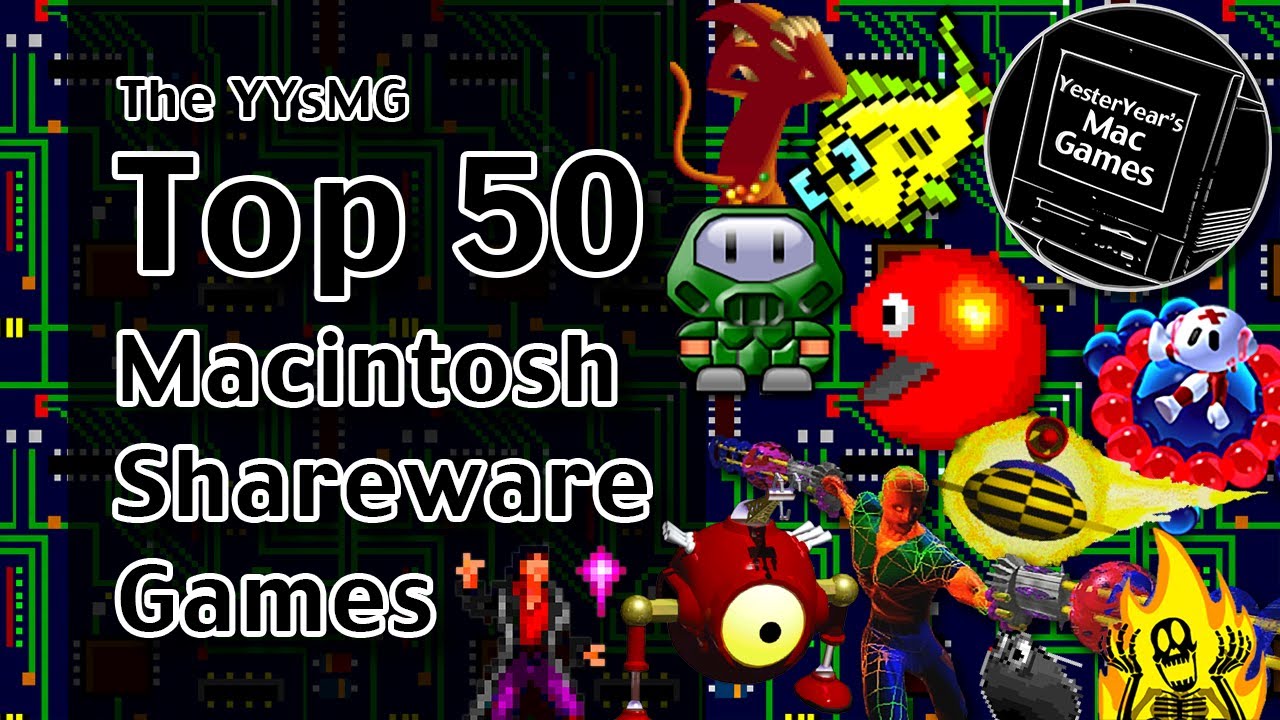 Top 50 Shareware Games for Apple Macintosh: The best retro MacOS