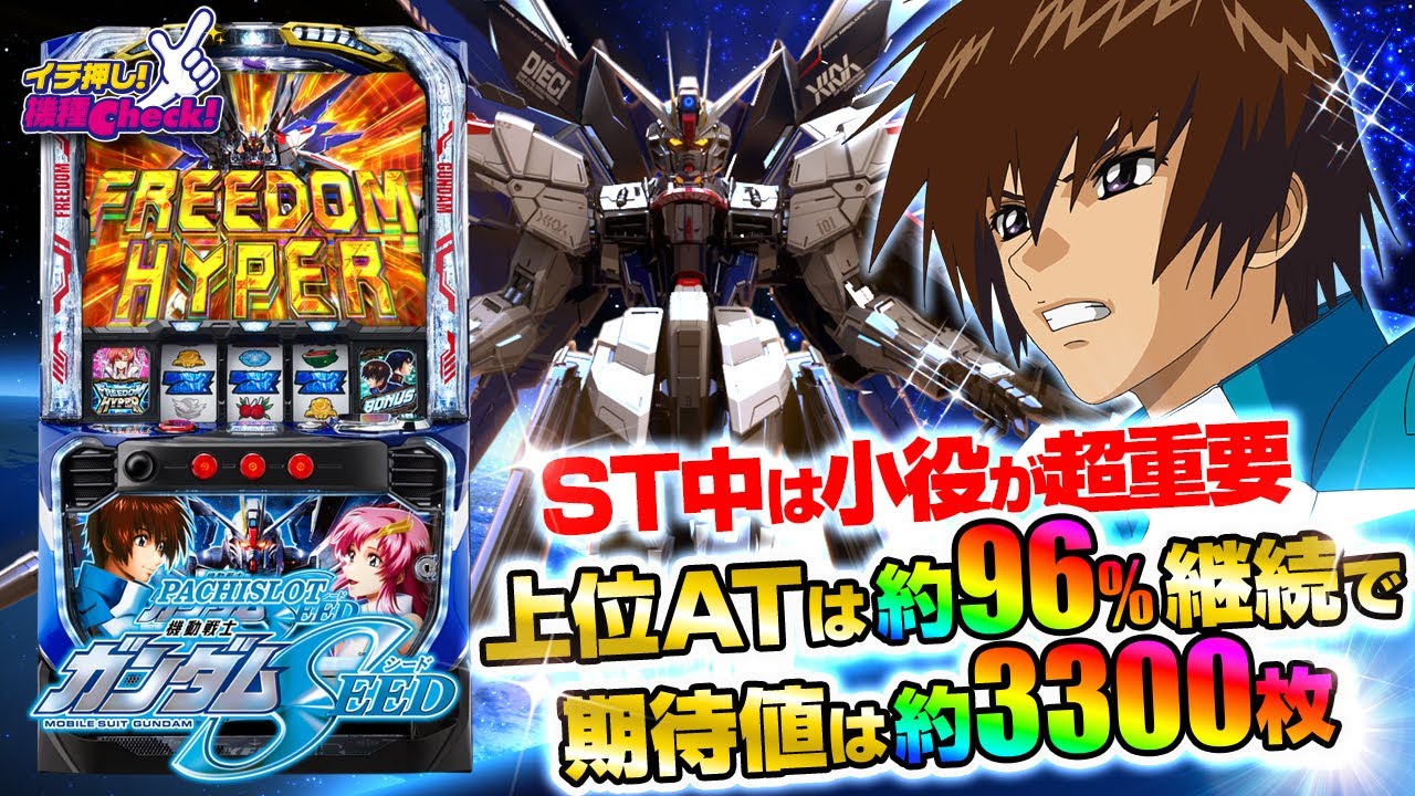 Lパチスロ 機動戦士ガンダムSEED(スマスロ) パチスロ スロット 機械割