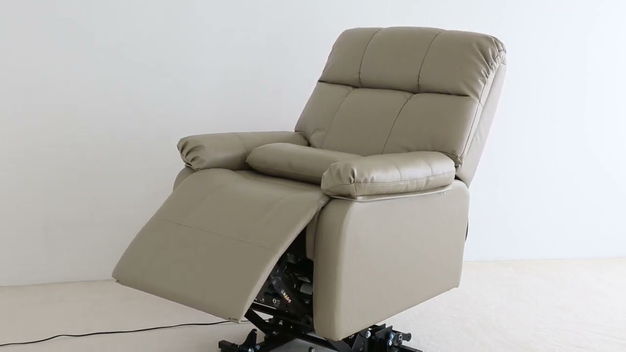 昇降機能付き】電動ラウンジチェア SHIFFON LUXE（シフォンラグゼ