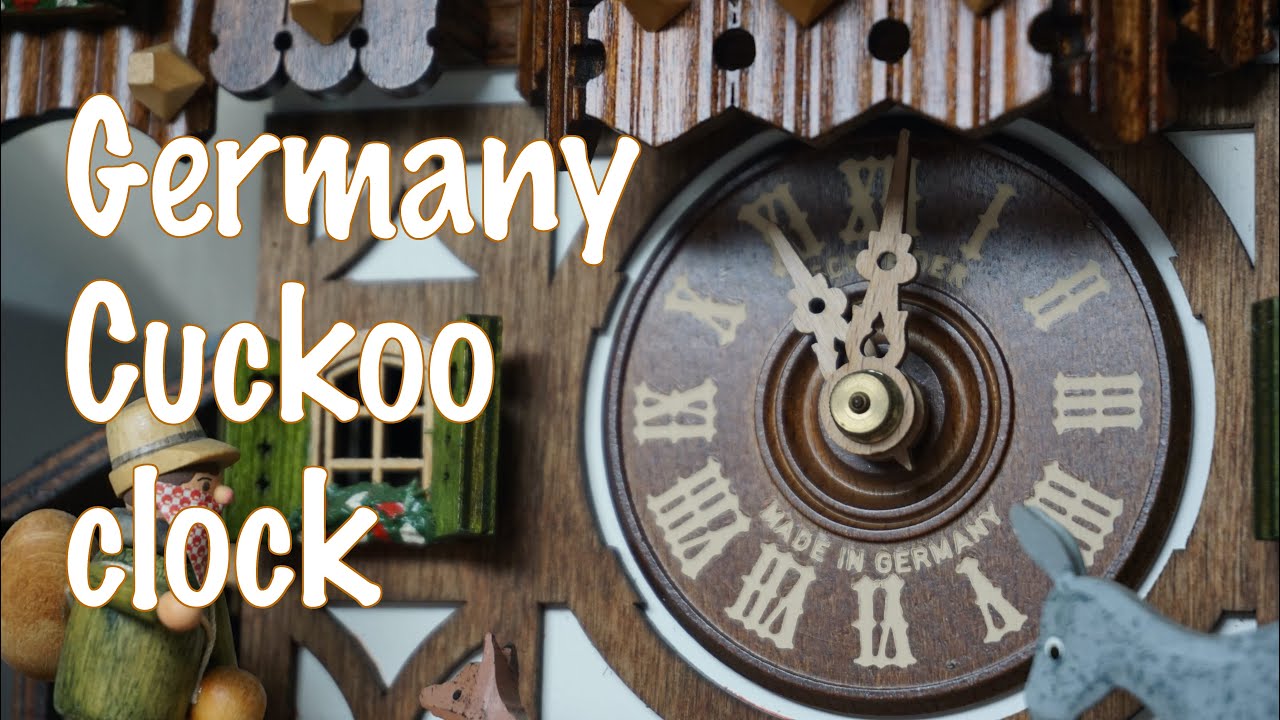 ドイツ アントンシュナイダー社製 オルゴール付きカッコー時計 - YouTube