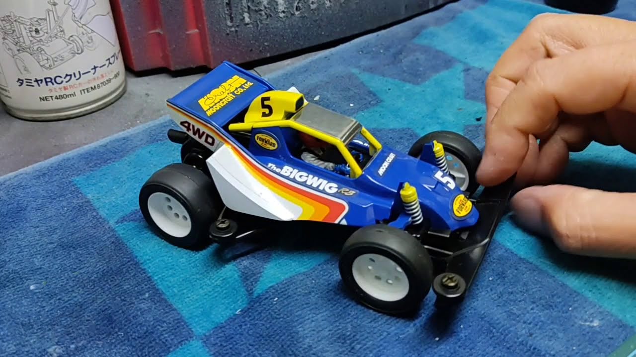 ミニ四駆】ビッグウィッグRSを製作！TYPE-1シャーシに搭載してみました