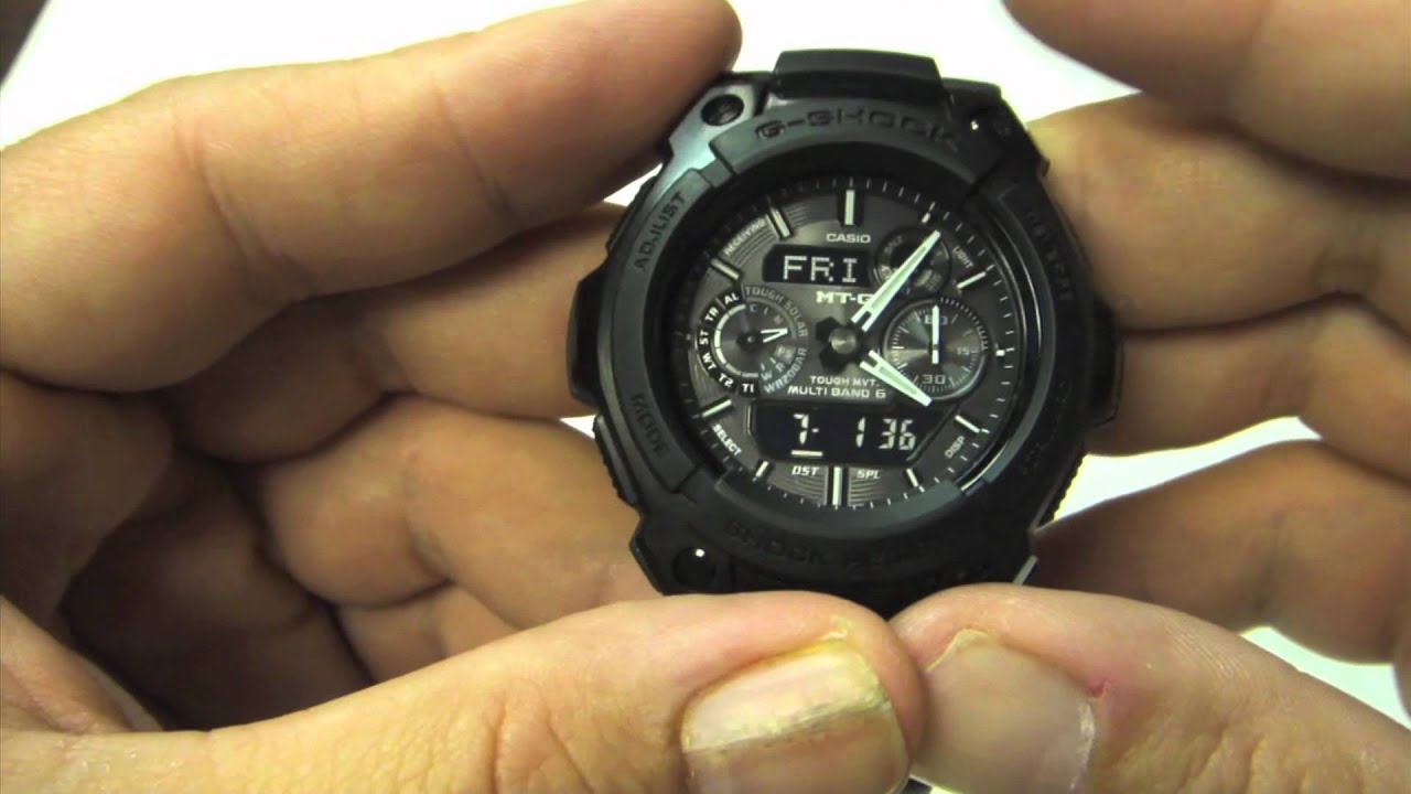 Casio G-Shock MTG1500B Analog Digital Watch Detailed Review and