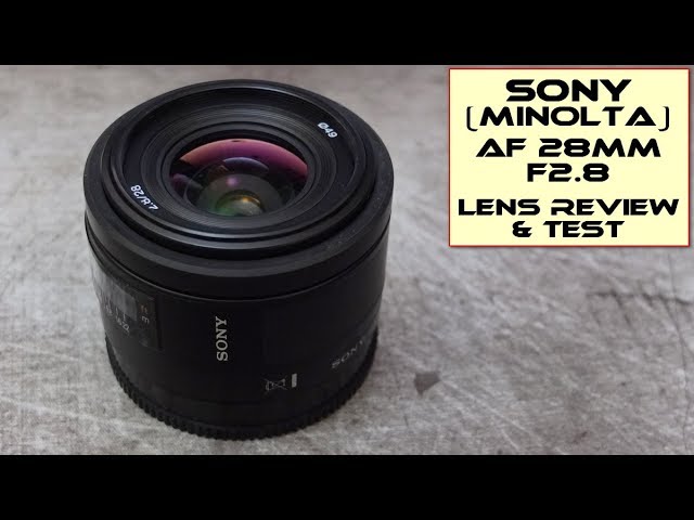 Sony/Minolta AF 28mm F2.8: Lens Review - YouTube