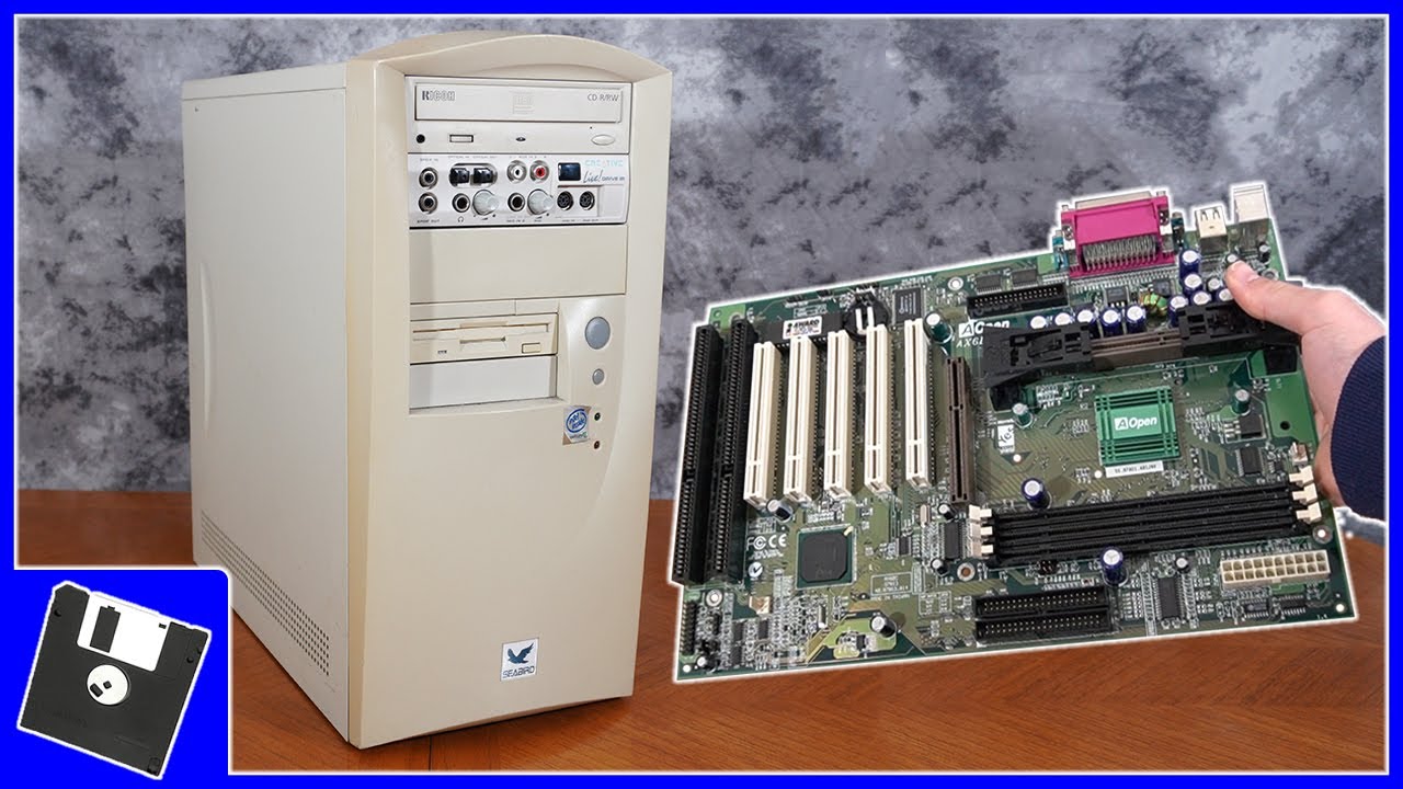 Upgrading A Vintage Pentium 3 3dfx Computer With An Aopen AX6BC