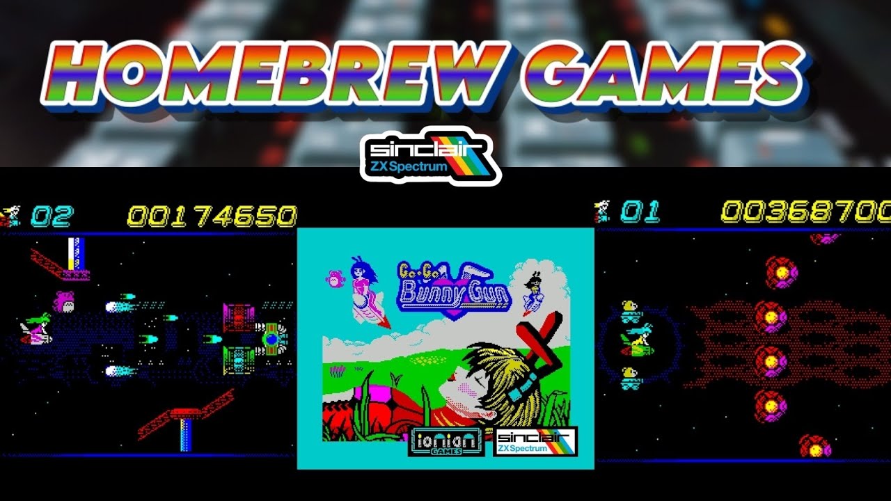 Go-Go BunnyGun - New Zx Spectrum Game 2026 - YouTube