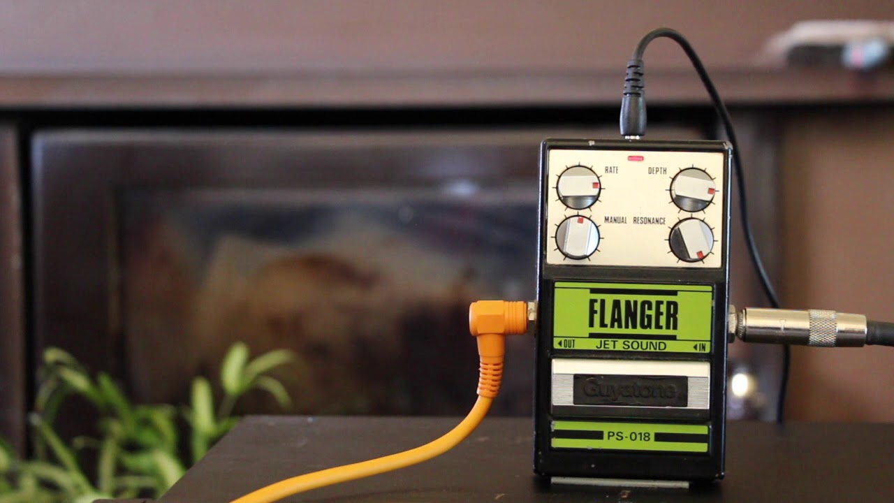 Guyatone Ps-018 Flanger - YouTube