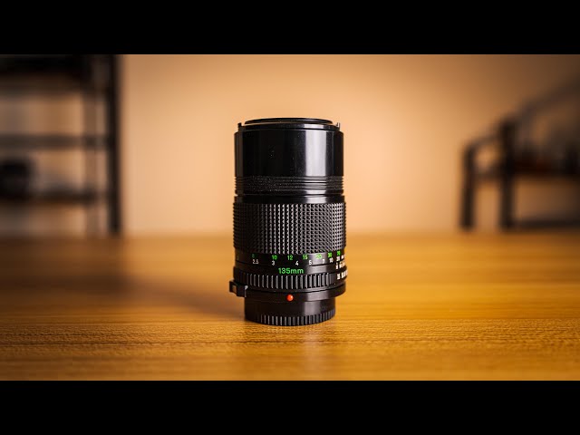 The Canon FD 135mm f/3.5 | A SICK Vintage Camera Lens! - YouTube