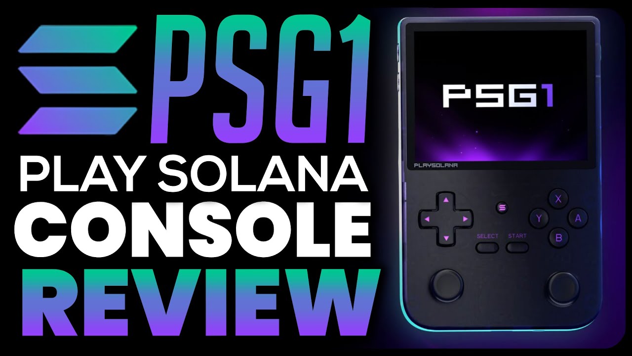 PLAY SOLANA Review (PSG1) - Web3 Handheld Console - YouTube