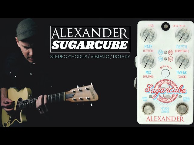 Demos in the Dark // Alexander Pedals Sugarcube // Pedal Demo