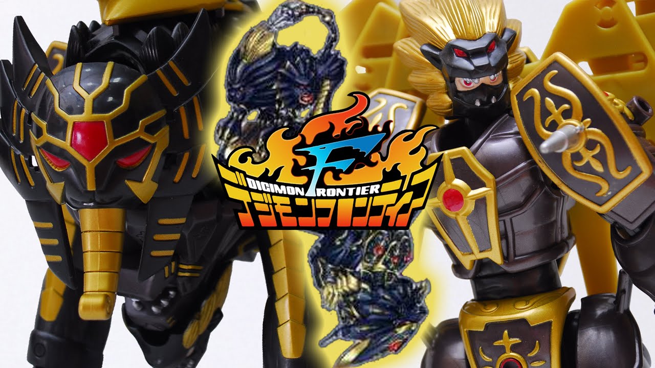 AFR - Spirit Digivolving Raihimon & AncientSphinxmon Figure Review